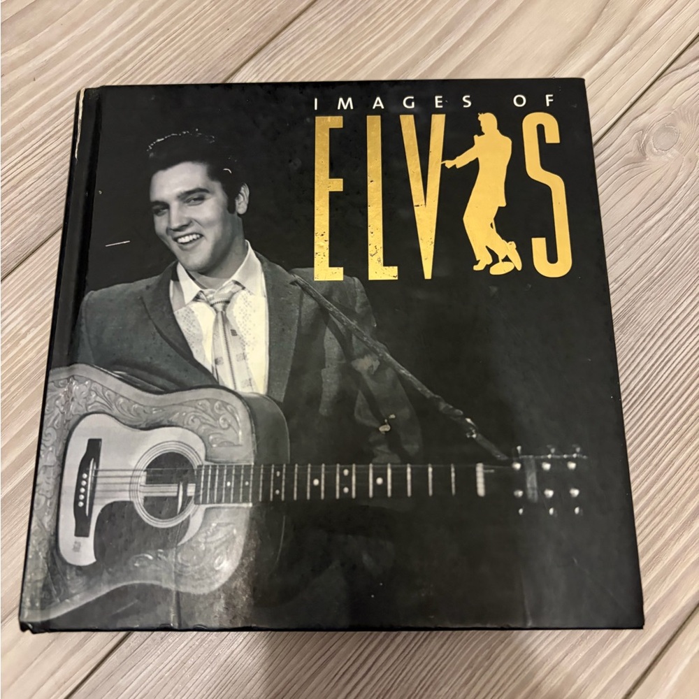 Images of Elvis Hardcover Book